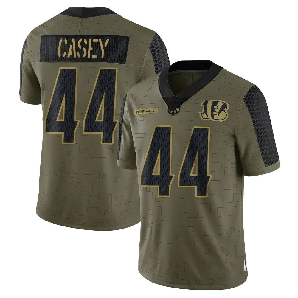 Youth Cincinnati Bengals Aaron Casey Nike 2021 Salute To Service Limited Olive Jersey Youth Cincinnati Bengals Aaron Casey Nike 2021 Salute To Service Limited Olive Jersey