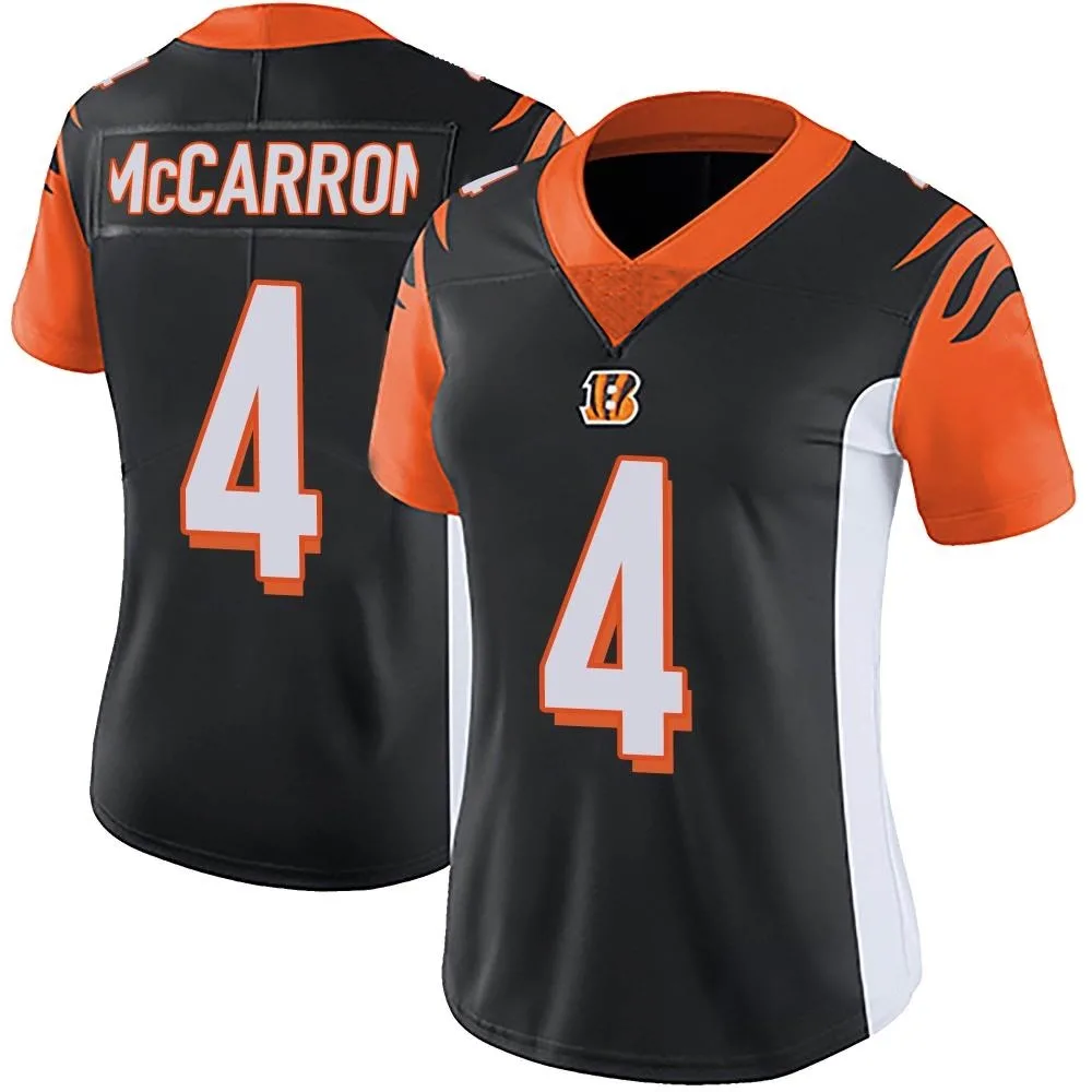 Women's Cincinnati Bengals Aj Mccarron Nike Team Color Vapor Untouchable Limited Black Jersey Women's Cincinnati Bengals Aj Mccarron Nike Team Color Vapor Untouchable Limited Black Jersey
