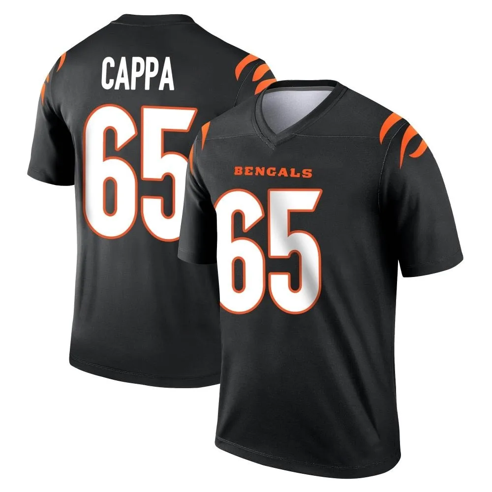Men's Cincinnati Bengals Alex Cappa Nike Legend Black Jersey Men's Cincinnati Bengals Alex Cappa Nike Legend Black Jersey