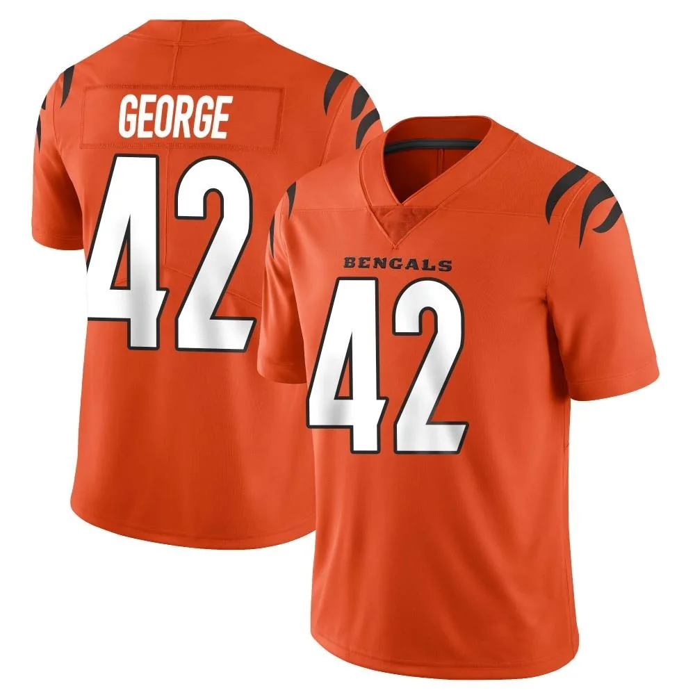 Men's Cincinnati Bengals Allan George Nike Vapor Untouchable Limited Orange Jersey Men's Cincinnati Bengals Allan George Nike Vapor Untouchable Limited Orange Jersey