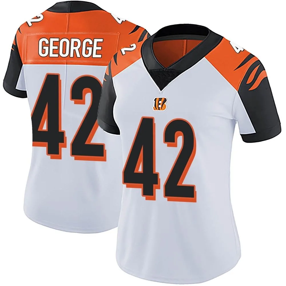 Women's Cincinnati Bengals Allan George Nike Vapor Untouchable Limited White Jersey Women's Cincinnati Bengals Allan George Nike Vapor Untouchable Limited White Jersey