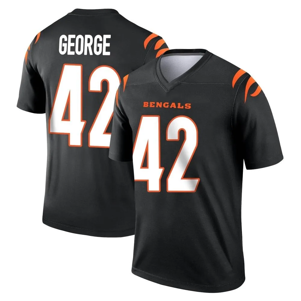 Youth Cincinnati Bengals Allan George Nike Legend Black Jersey Youth Cincinnati Bengals Allan George Nike Legend Black Jersey