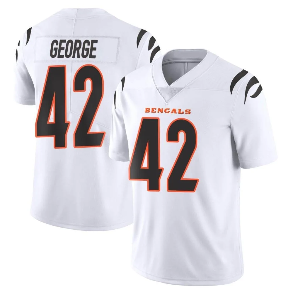 Youth Cincinnati Bengals Allan George Nike Vapor Untouchable Limited White Jersey Youth Cincinnati Bengals Allan George Nike Vapor Untouchable Limited White Jersey