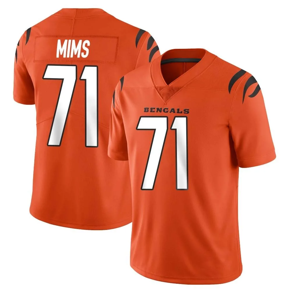 Men's Cincinnati Bengals Amarius Mims Nike Vapor Untouchable Limited Orange Jersey Men's Cincinnati Bengals Amarius Mims Nike Vapor Untouchable Limited Orange Jersey