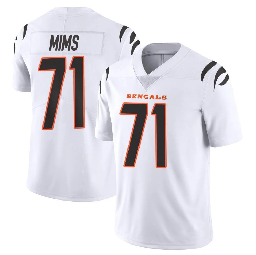 Men's Cincinnati Bengals Amarius Mims Nike Vapor Untouchable Limited White Jersey Men's Cincinnati Bengals Amarius Mims Nike Vapor Untouchable Limited White Jersey