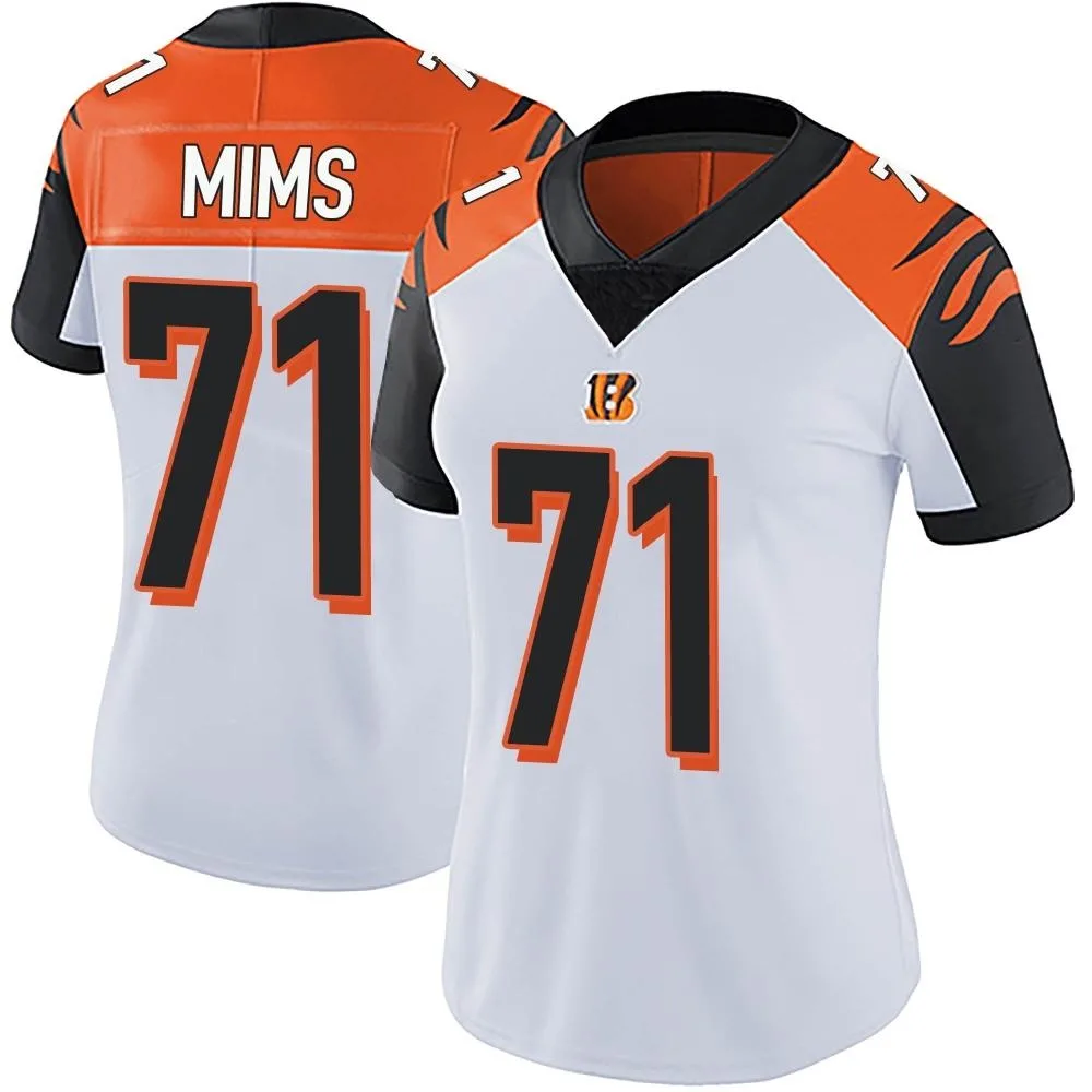 Women's Cincinnati Bengals Amarius Mims Nike Vapor Untouchable Limited White Jersey Women's Cincinnati Bengals Amarius Mims Nike Vapor Untouchable Limited White Jersey