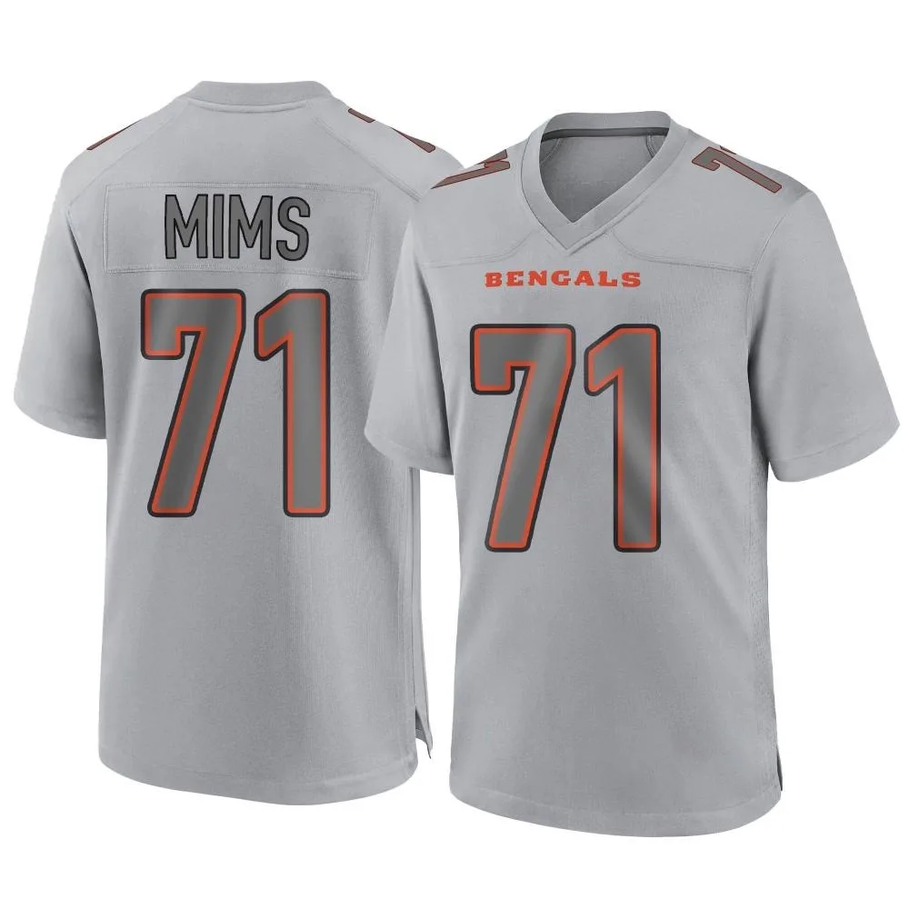 Youth Cincinnati Bengals Amarius Mims Nike Atmosphere Fashion Game Gray Jersey Youth Cincinnati Bengals Amarius Mims Nike Atmosphere Fashion Game Gray Jersey