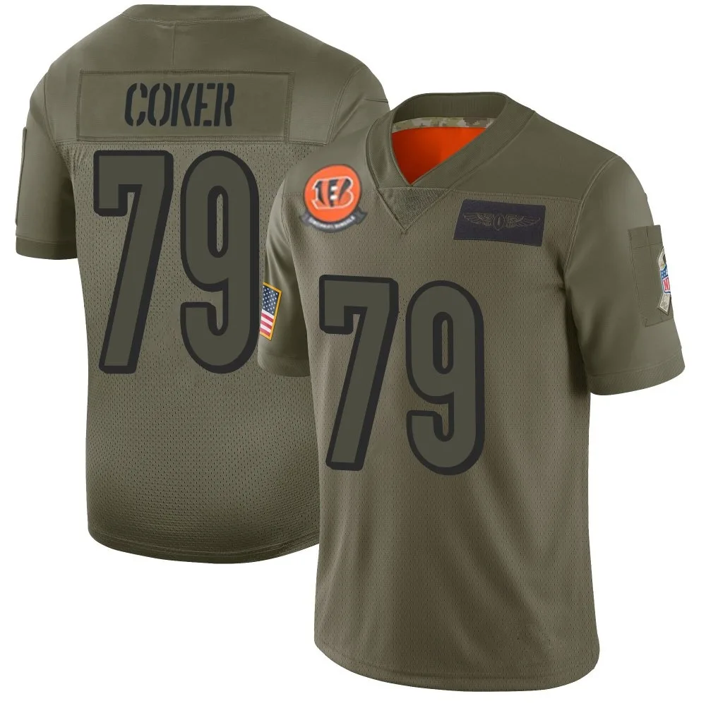 Youth Cincinnati Bengals Andrew Coker Nike 2019 Salute to Service Limited Camo Jersey Youth Cincinnati Bengals Andrew Coker Nike 2019 Salute to Service Limited Camo Jersey