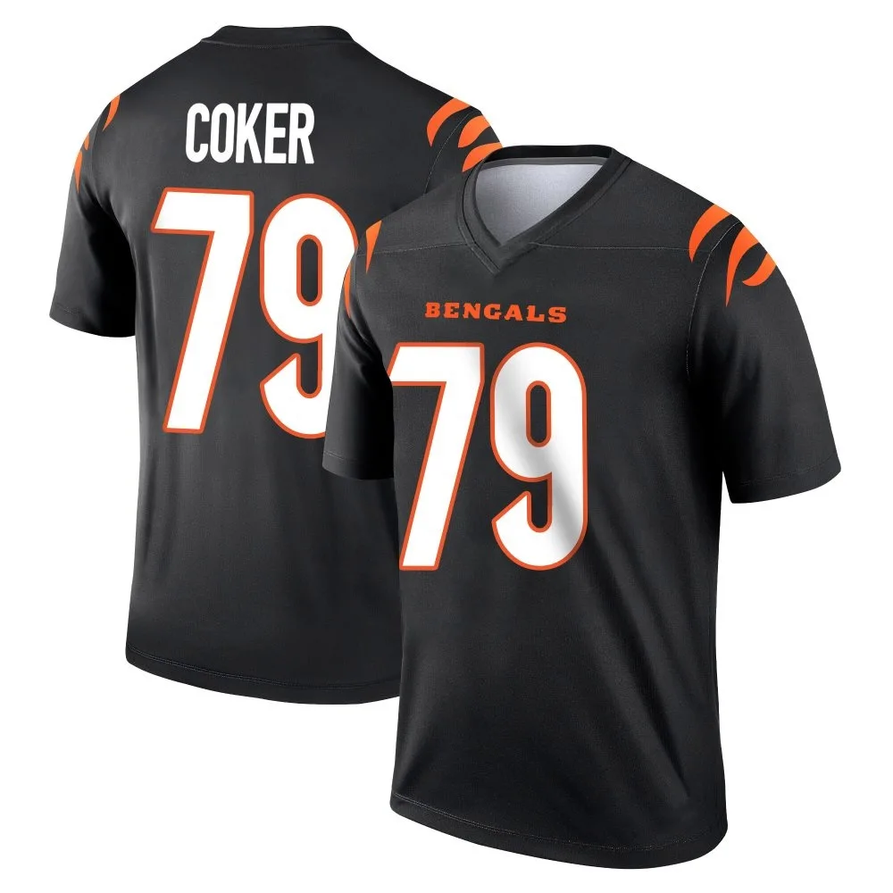 Youth Cincinnati Bengals Andrew Coker Nike Legend Black Jersey Youth Cincinnati Bengals Andrew Coker Nike Legend Black Jersey