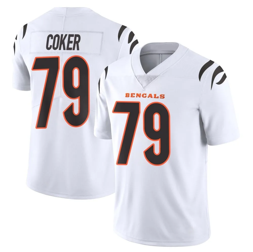 Youth Cincinnati Bengals Andrew Coker Nike Vapor Untouchable Limited White Jersey Youth Cincinnati Bengals Andrew Coker Nike Vapor Untouchable Limited White Jersey
