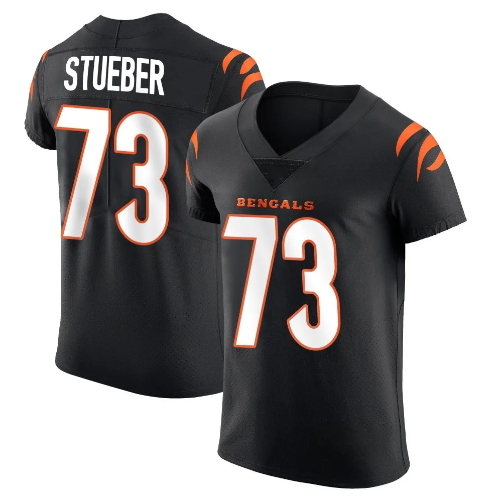 Men's Cincinnati Bengals Andrew Stueber Nike Team Color Vapor Untouchable Elite Black Jersey Men's Cincinnati Bengals Andrew Stueber Nike Team Color Vapor Untouchable Elite Black Jersey