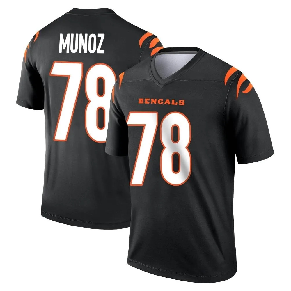 Men's Cincinnati Bengals Anthony Munoz Nike Legend Black Jersey Men's Cincinnati Bengals Anthony Munoz Nike Legend Black Jersey