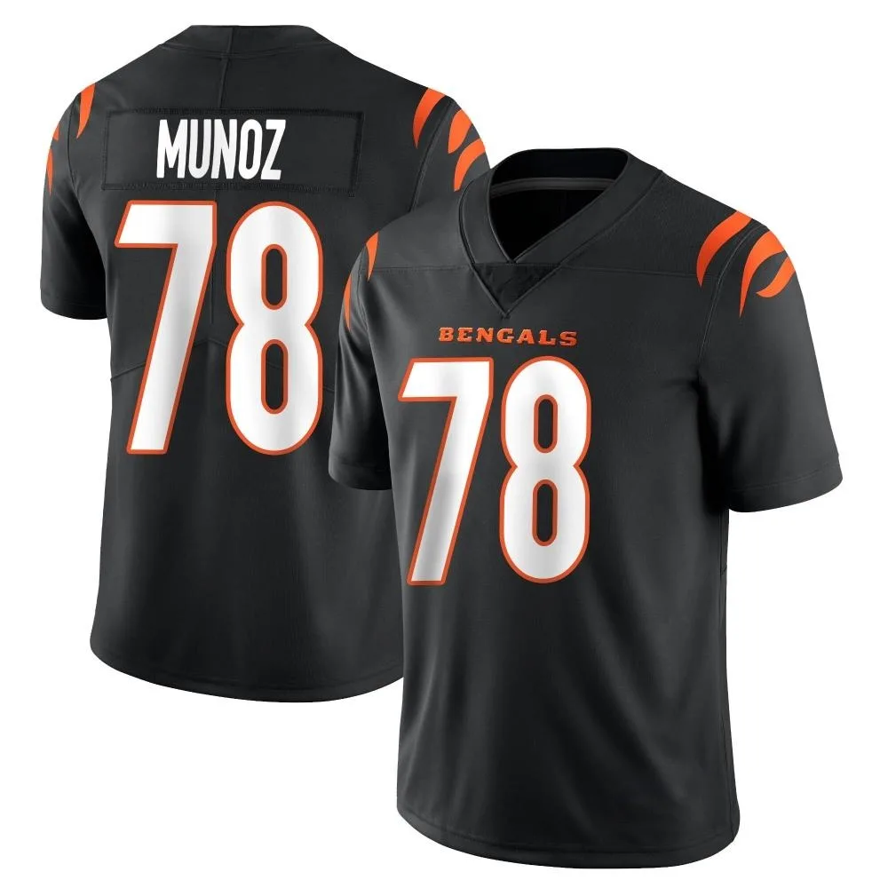 Men's Cincinnati Bengals Anthony Munoz Nike Team Color Vapor Untouchable Limited Black Jersey Men's Cincinnati Bengals Anthony Munoz Nike Team Color Vapor Untouchable Limited Black Jersey