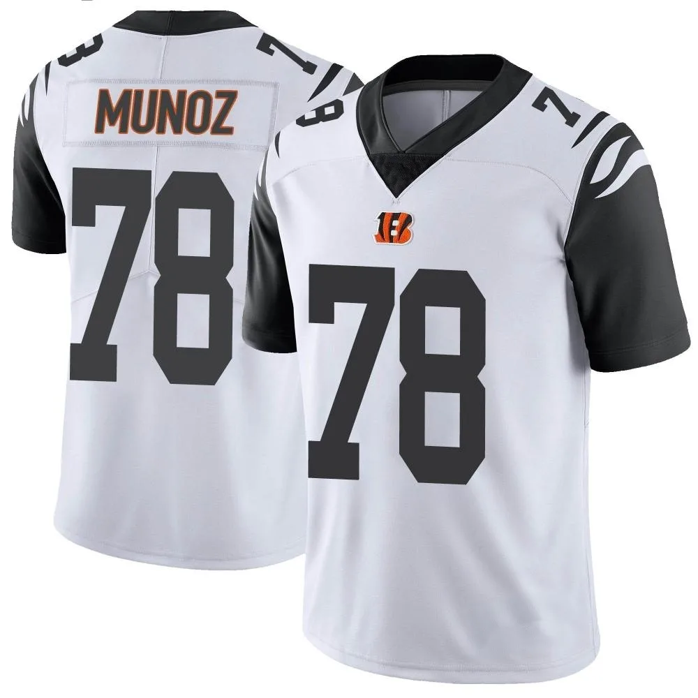 Youth Cincinnati Bengals Anthony Munoz Nike Color Rush Vapor Untouchable Limited White Jersey Youth Cincinnati Bengals Anthony Munoz Nike Color Rush Vapor Untouchable Limited White Jersey