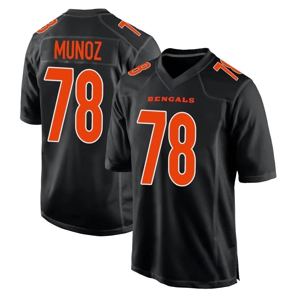 Youth Cincinnati Bengals Anthony Munoz Nike Fashion Game Black Jersey Youth Cincinnati Bengals Anthony Munoz Nike Fashion Game Black Jersey