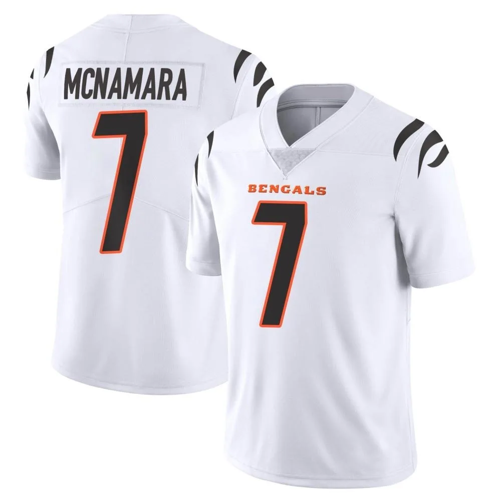 Men's Cincinnati Bengals Austin Mcnamara Nike Vapor Untouchable Limited White Jersey Men's Cincinnati Bengals Austin Mcnamara Nike Vapor Untouchable Limited White Jersey