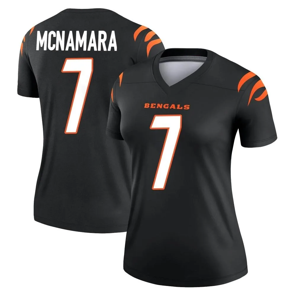Women's Cincinnati Bengals Austin Mcnamara Nike Legend Black Jersey Women's Cincinnati Bengals Austin Mcnamara Nike Legend Black Jersey