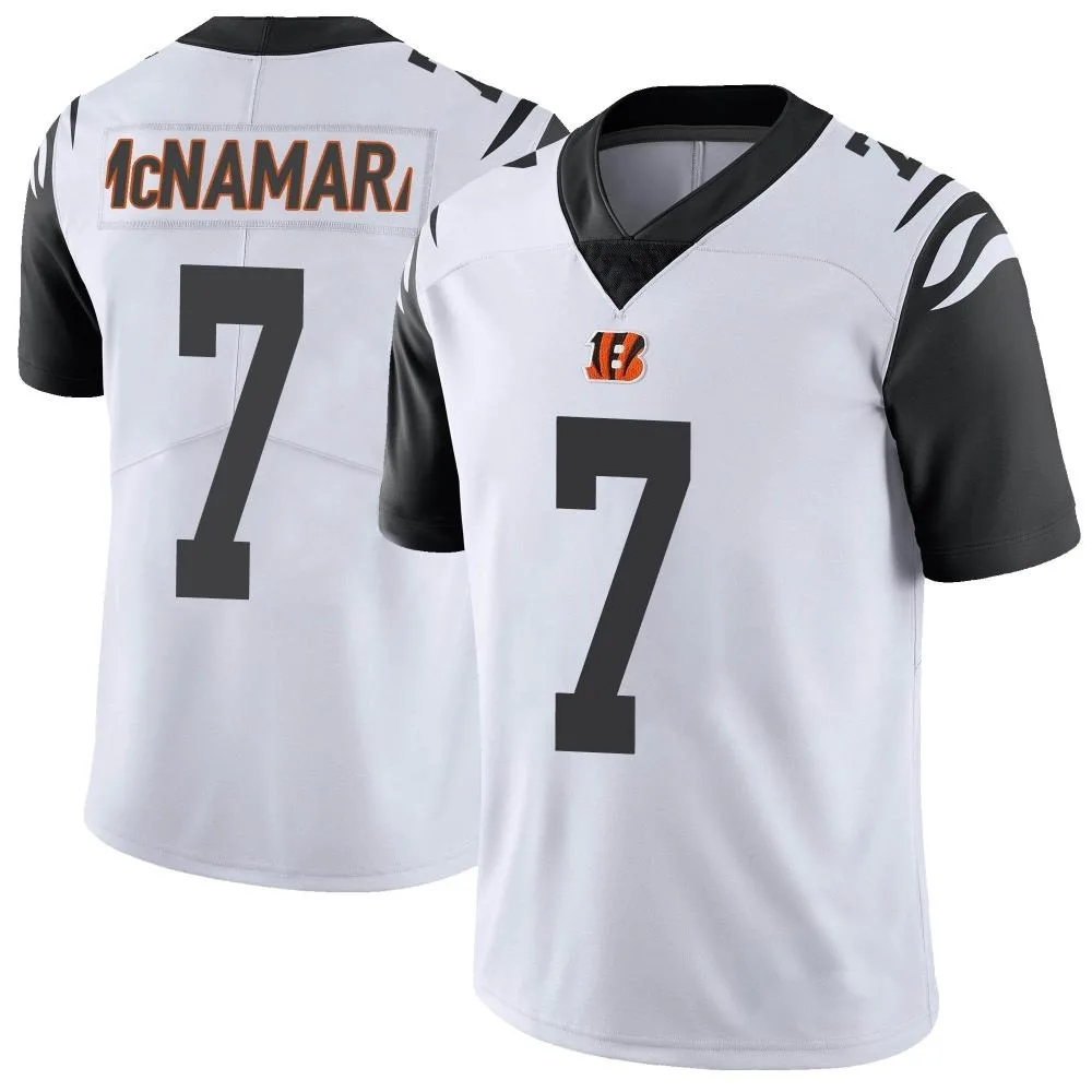 Youth Cincinnati Bengals Austin Mcnamara Nike Color Rush Vapor Untouchable Limited White Jersey Youth Cincinnati Bengals Austin Mcnamara Nike Color Rush Vapor Untouchable Limited White Jersey