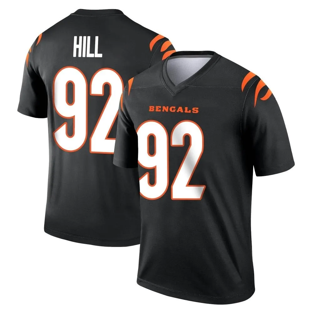 Youth Cincinnati Bengals B.j. Hill Nike Legend Black Jersey Youth Cincinnati Bengals B.j. Hill Nike Legend Black Jersey