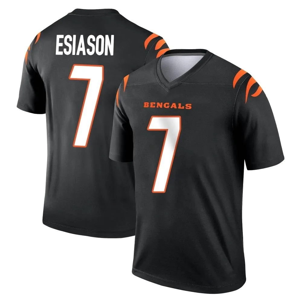 Men's Cincinnati Bengals Boomer Esiason Nike Legend Black Jersey Men's Cincinnati Bengals Boomer Esiason Nike Legend Black Jersey