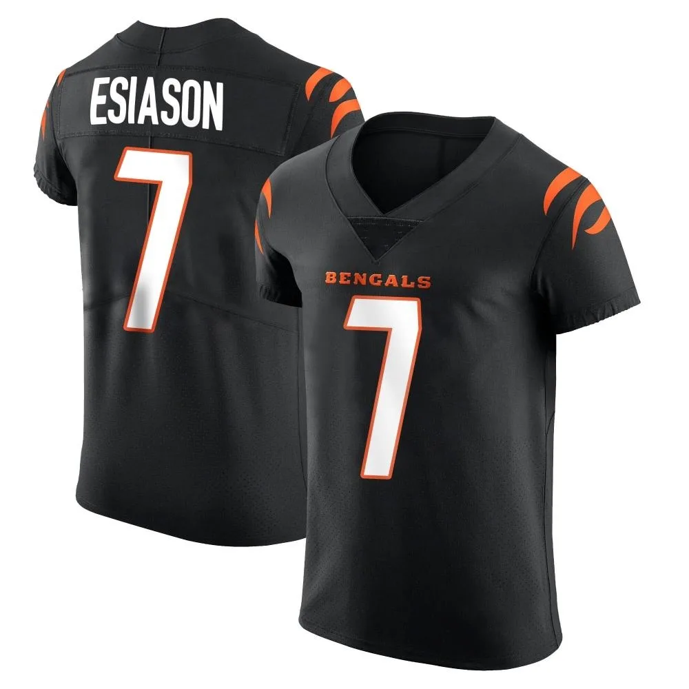 Men's Cincinnati Bengals Boomer Esiason Nike Team Color Vapor Untouchable Elite Black Jersey Men's Cincinnati Bengals Boomer Esiason Nike Team Color Vapor Untouchable Elite Black Jersey