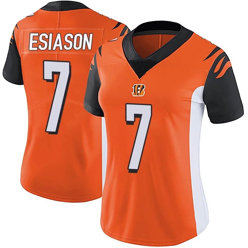 Women's Cincinnati Bengals Boomer Esiason Nike Vapor Untouchable Limited Orange Jersey Women's Cincinnati Bengals Boomer Esiason Nike Vapor Untouchable Limited Orange Jersey