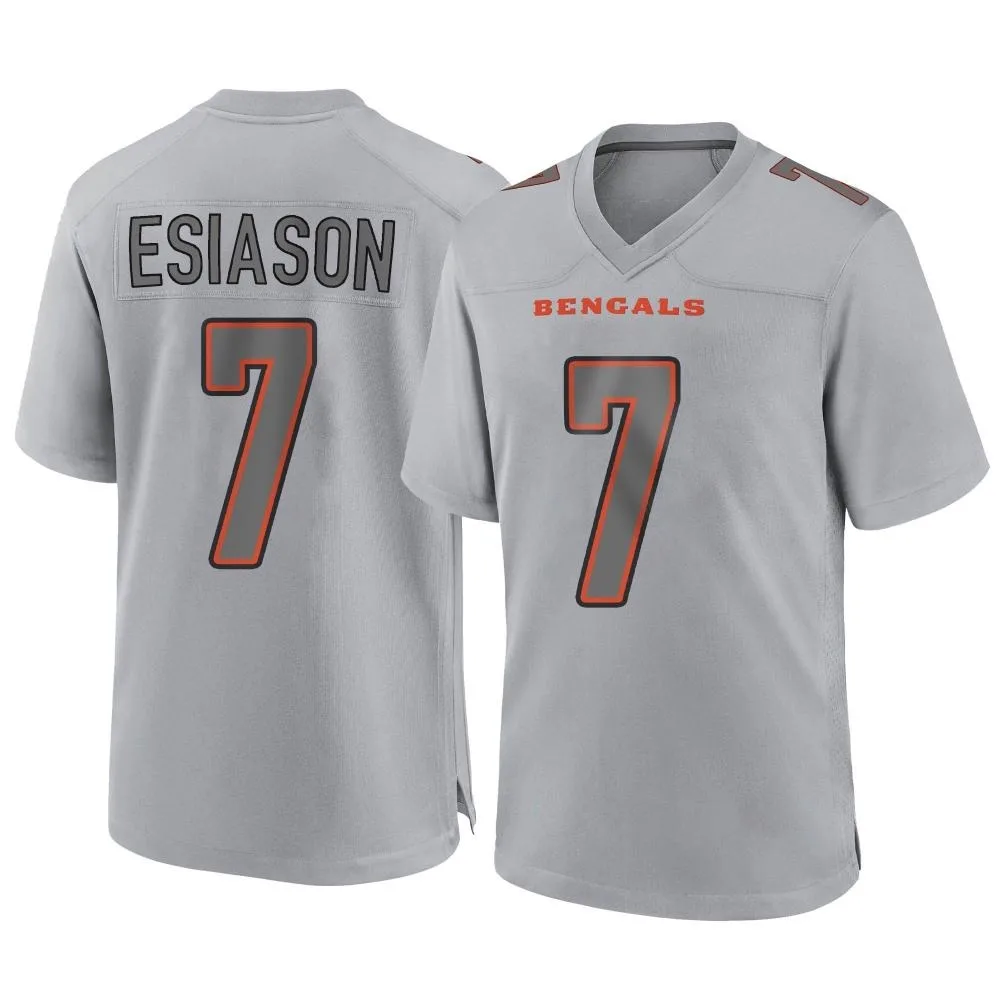 Youth Cincinnati Bengals Boomer Esiason Nike Atmosphere Fashion Game Gray Jersey Youth Cincinnati Bengals Boomer Esiason Nike Atmosphere Fashion Game Gray Jersey