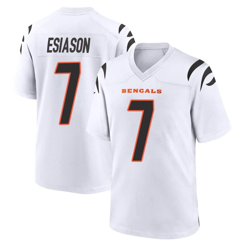 Youth Cincinnati Bengals Boomer Esiason Nike Game White Jersey Youth Cincinnati Bengals Boomer Esiason Nike Game White Jersey