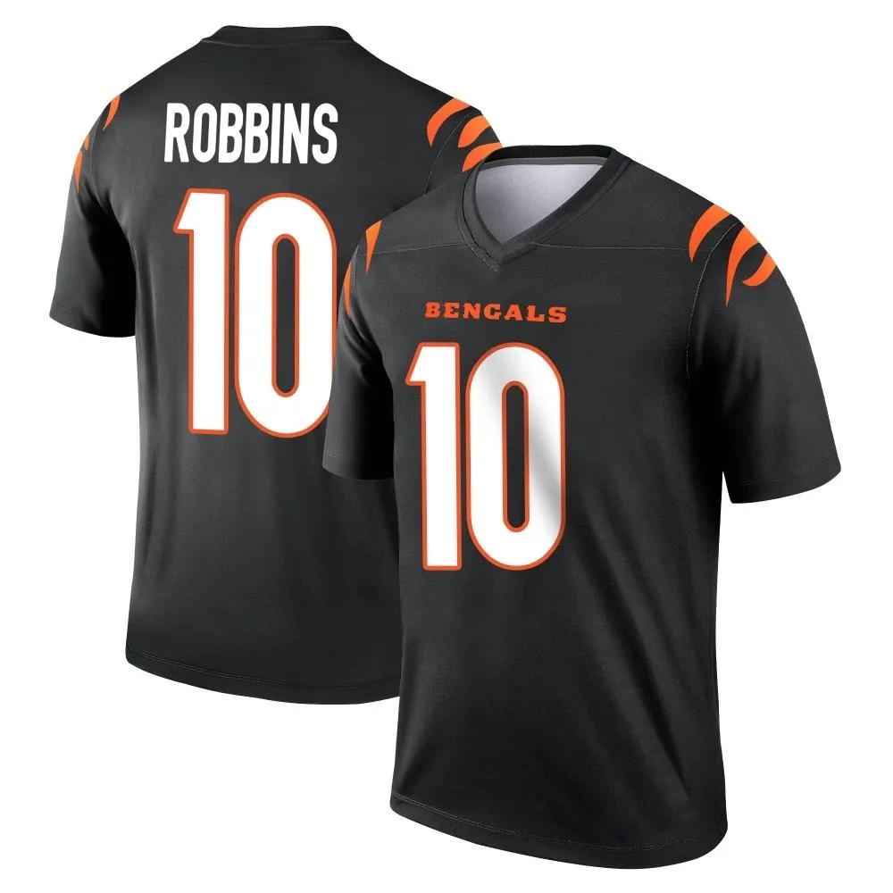 Men's Cincinnati Bengals Brad Robbins Nike Legend Black Jersey Men's Cincinnati Bengals Brad Robbins Nike Legend Black Jersey