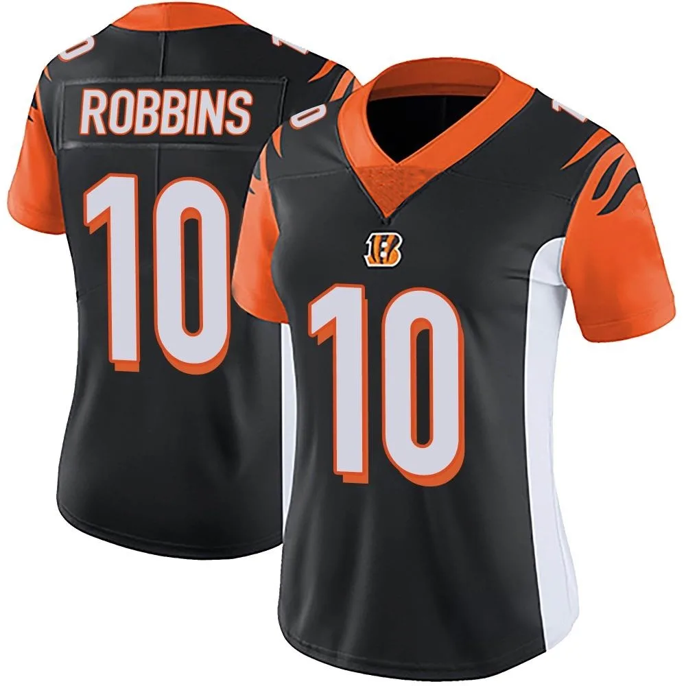 Women's Cincinnati Bengals Brad Robbins Nike Team Color Vapor Untouchable Limited Black Jersey Women's Cincinnati Bengals Brad Robbins Nike Team Color Vapor Untouchable Limited Black Jersey