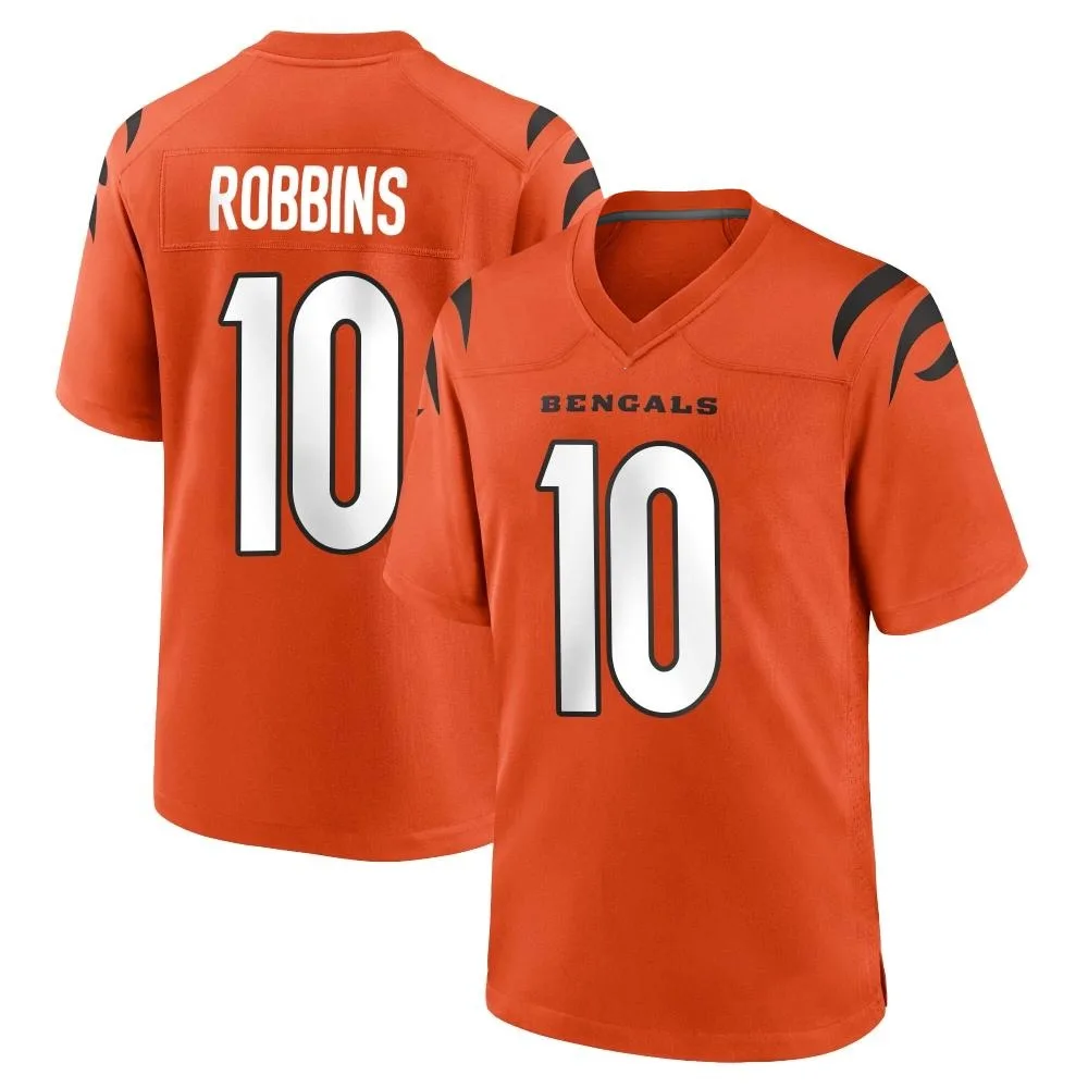 Youth Cincinnati Bengals Brad Robbins Nike Game Orange Jersey Youth Cincinnati Bengals Brad Robbins Nike Game Orange Jersey