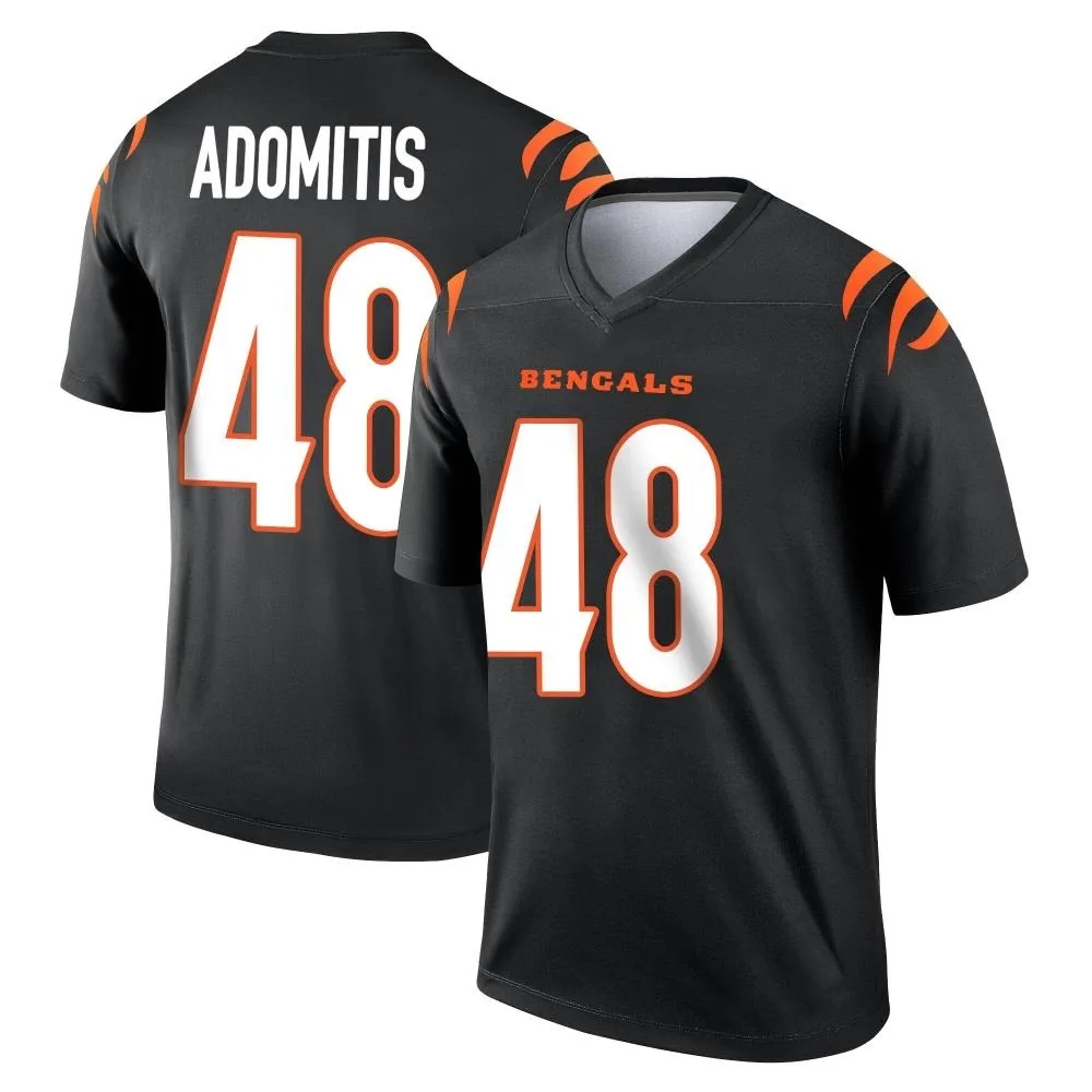 Men's Cincinnati Bengals Cal Adomitis Nike Legend Black Jersey Men's Cincinnati Bengals Cal Adomitis Nike Legend Black Jersey