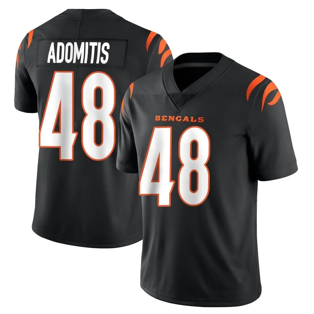 Men's Cincinnati Bengals Cal Adomitis Nike Team Color Vapor Untouchable Limited Black Jersey Men's Cincinnati Bengals Cal Adomitis Nike Team Color Vapor Untouchable Limited Black Jersey