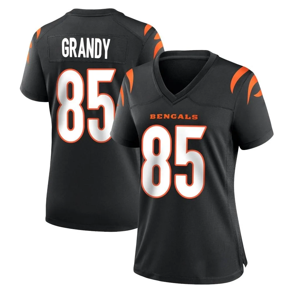Women's Cincinnati Bengals Cam Grandy Nike Team Color Game Black Jersey Women's Cincinnati Bengals Cam Grandy Nike Team Color Game Black Jersey