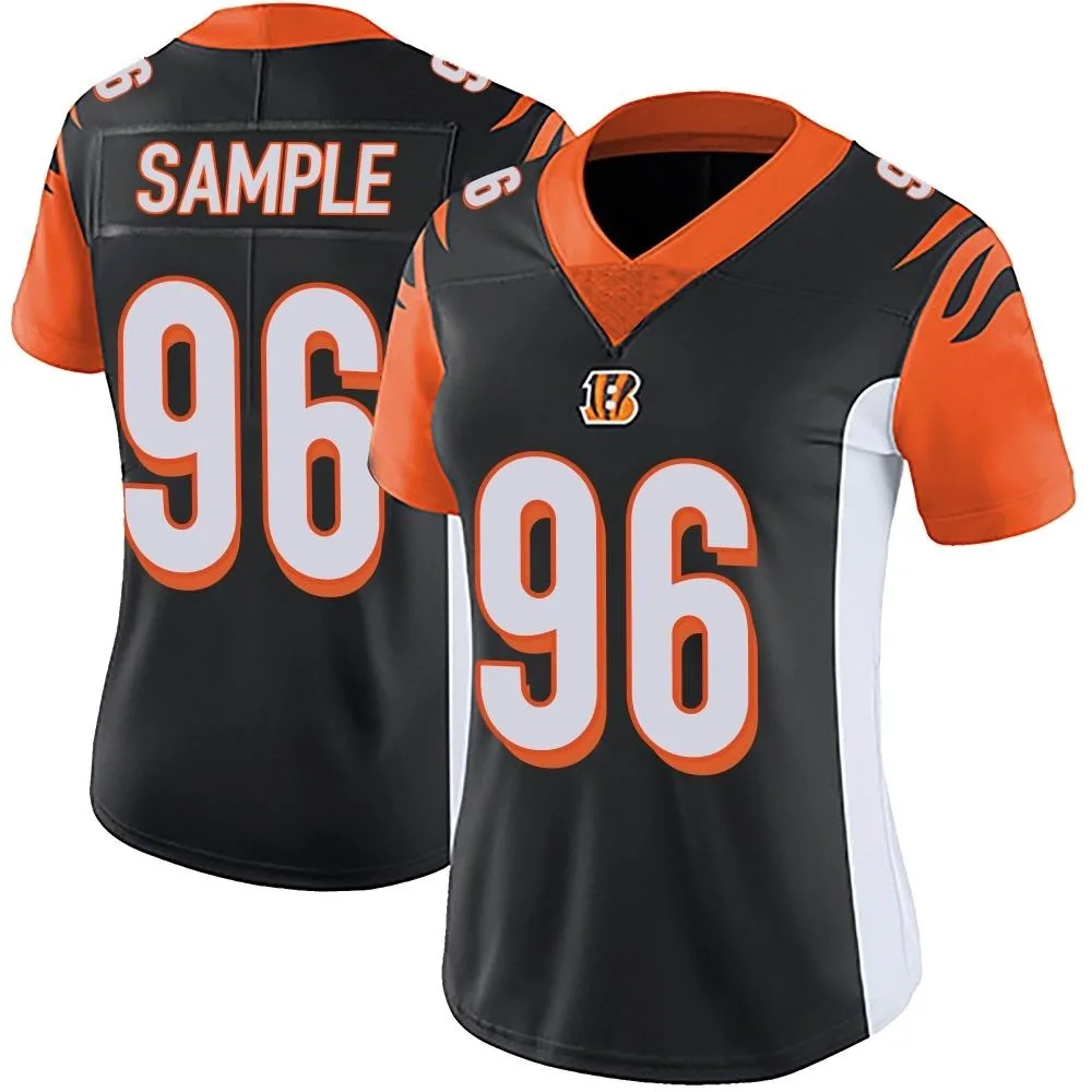 Women's Cincinnati Bengals Cam Sample Nike Team Color Vapor Untouchable Limited Black Jersey Women's Cincinnati Bengals Cam Sample Nike Team Color Vapor Untouchable Limited Black Jersey