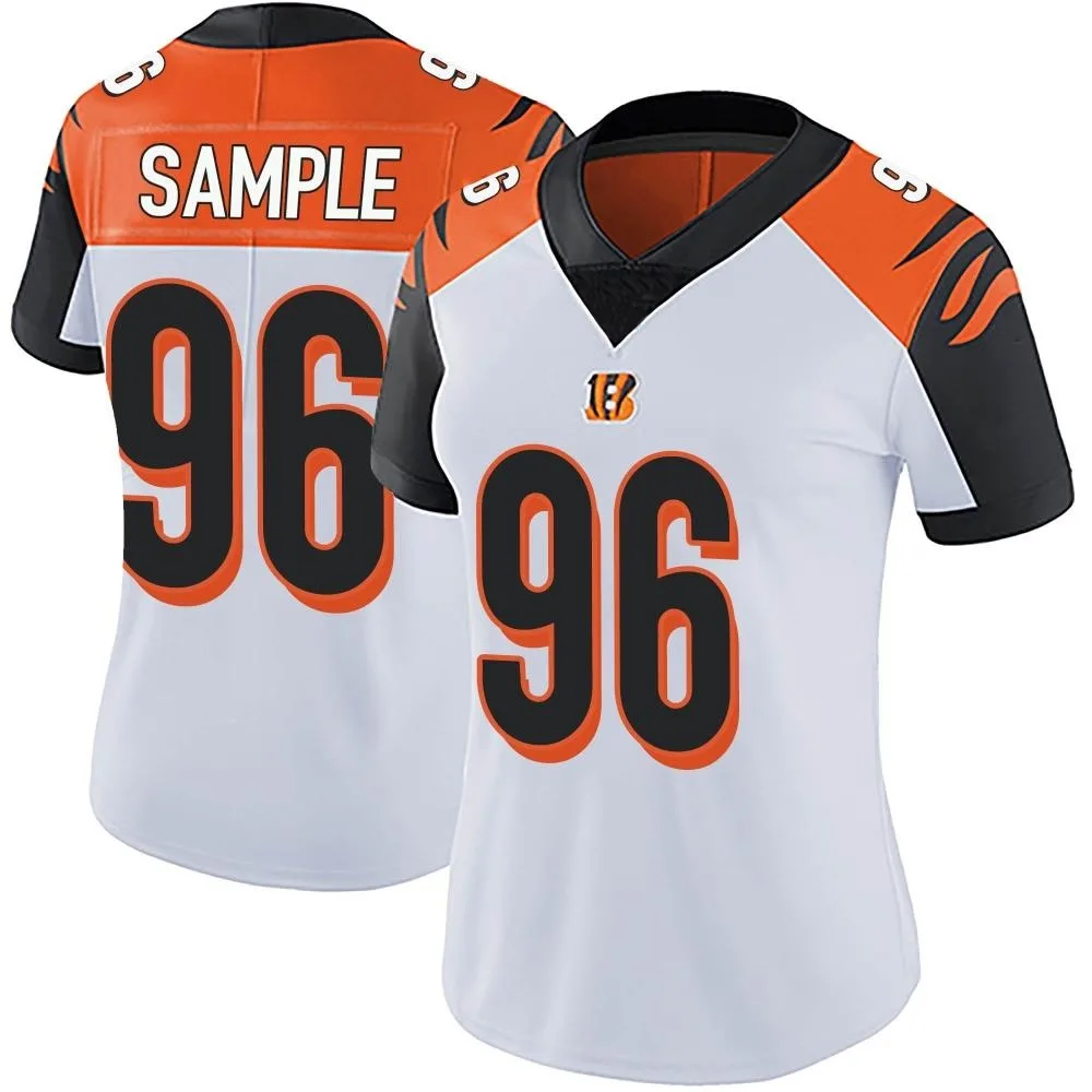 Women's Cincinnati Bengals Cam Sample Nike Vapor Untouchable Limited White Jersey Women's Cincinnati Bengals Cam Sample Nike Vapor Untouchable Limited White Jersey