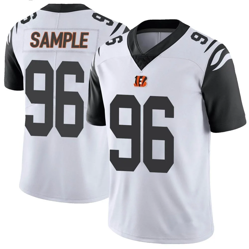 Youth Cincinnati Bengals Cam Sample Nike Color Rush Vapor Untouchable Limited White Jersey Youth Cincinnati Bengals Cam Sample Nike Color Rush Vapor Untouchable Limited White Jersey