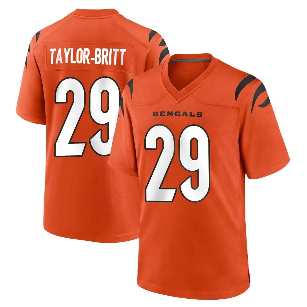 Youth Cincinnati Bengals Cam Taylor-Britt Nike Game Orange Jersey Youth Cincinnati Bengals Cam Taylor-Britt Nike Game Orange Jersey