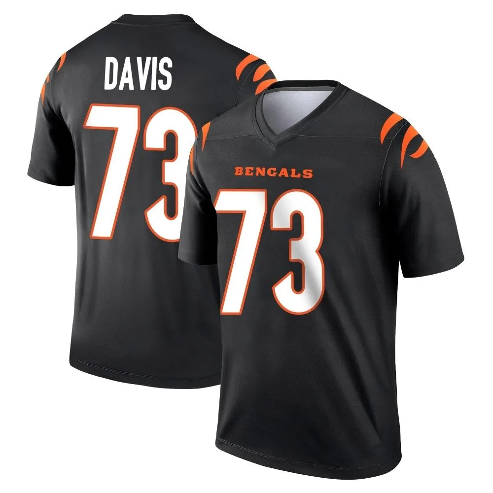 Men's Cincinnati Bengals Carlos Davis Nike Legend Black Jersey Men's Cincinnati Bengals Carlos Davis Nike Legend Black Jersey
