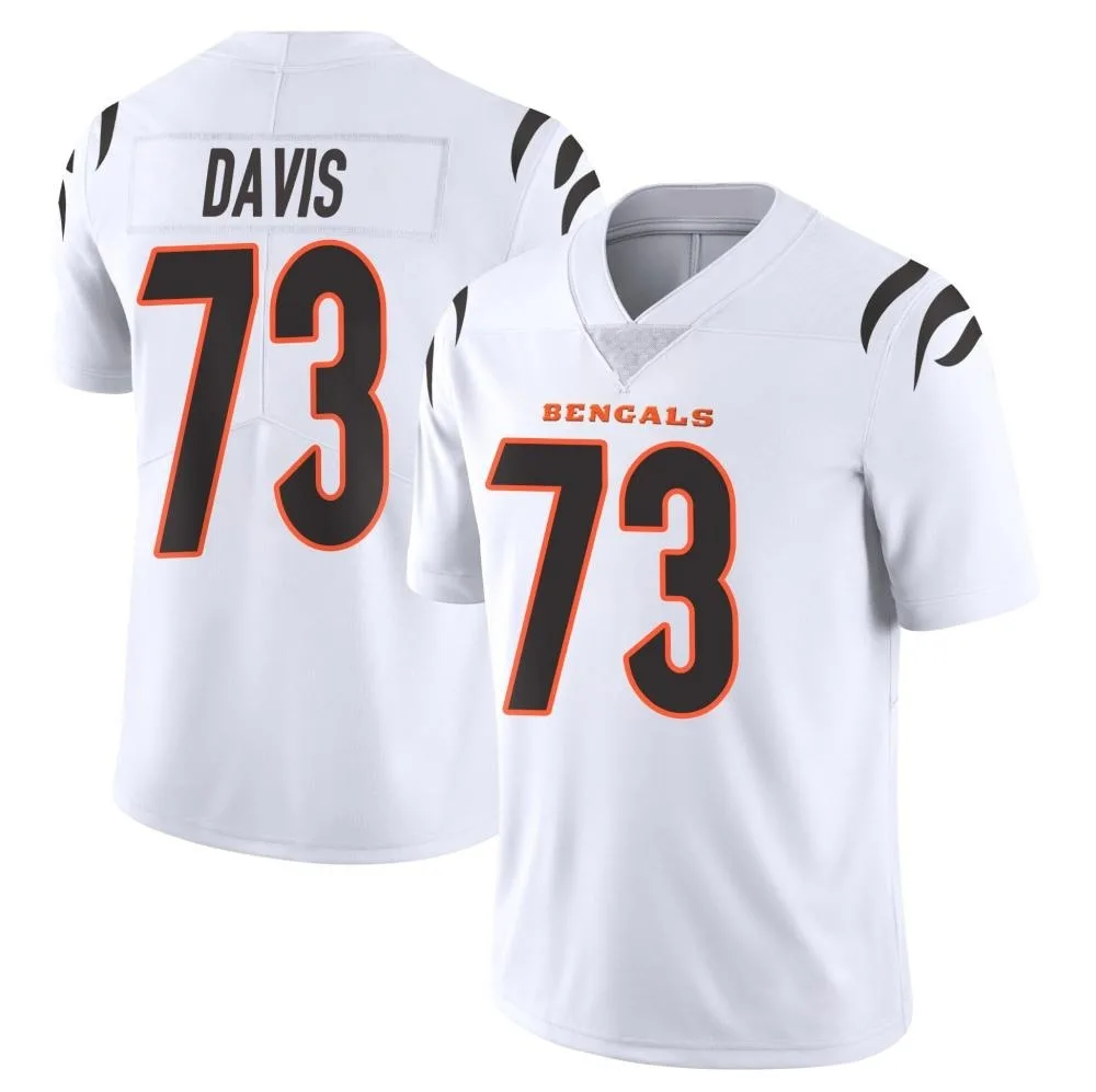 Men's Cincinnati Bengals Carlos Davis Nike Vapor Untouchable Limited White Jersey Men's Cincinnati Bengals Carlos Davis Nike Vapor Untouchable Limited White Jersey