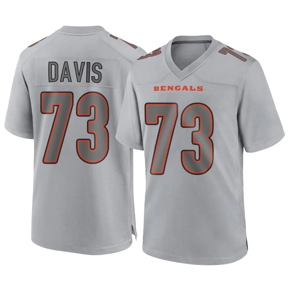 Youth Cincinnati Bengals Carlos Davis Nike Atmosphere Fashion Game Gray Jersey Youth Cincinnati Bengals Carlos Davis Nike Atmosphere Fashion Game Gray Jersey