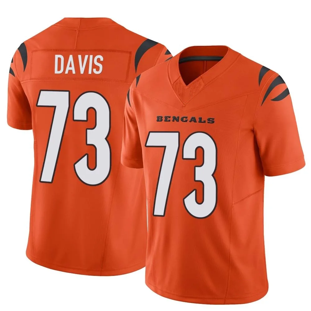 Youth Cincinnati Bengals Carlos Davis Nike Vapor F.U.S.E. Limited Orange Jersey Youth Cincinnati Bengals Carlos Davis Nike Vapor F.U.S.E. Limited Orange Jersey
