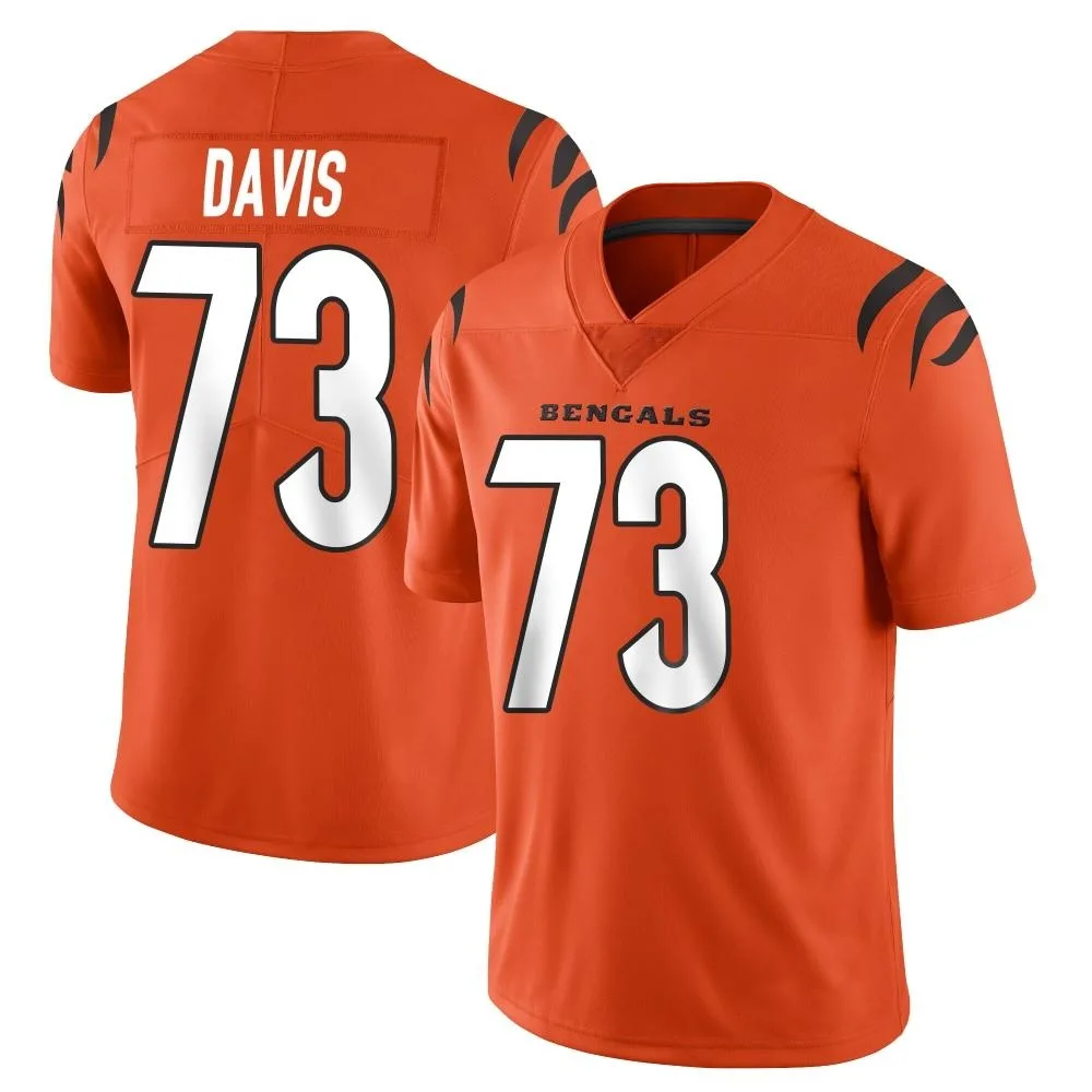 Youth Cincinnati Bengals Carlos Davis Nike Vapor Untouchable Limited Orange Jersey Youth Cincinnati Bengals Carlos Davis Nike Vapor Untouchable Limited Orange Jersey