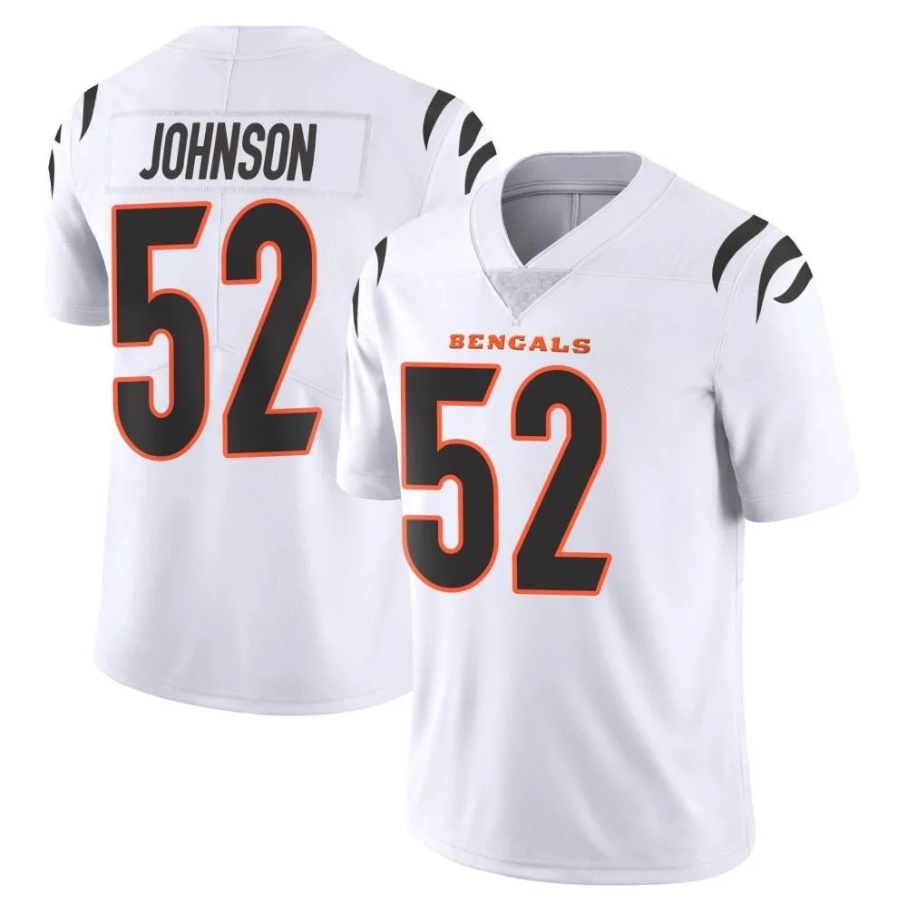 Men's Cincinnati Bengals Cedric Johnson Nike Vapor Untouchable Limited White Jersey Men's Cincinnati Bengals Cedric Johnson Nike Vapor Untouchable Limited White Jersey