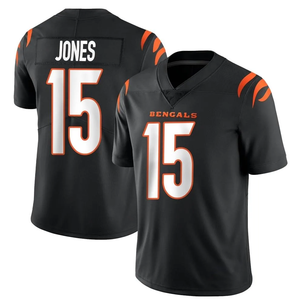 Youth Cincinnati Bengals Charlie Jones Nike Team Color Vapor Untouchable Limited Black Jersey Youth Cincinnati Bengals Charlie Jones Nike Team Color Vapor Untouchable Limited Black Jersey