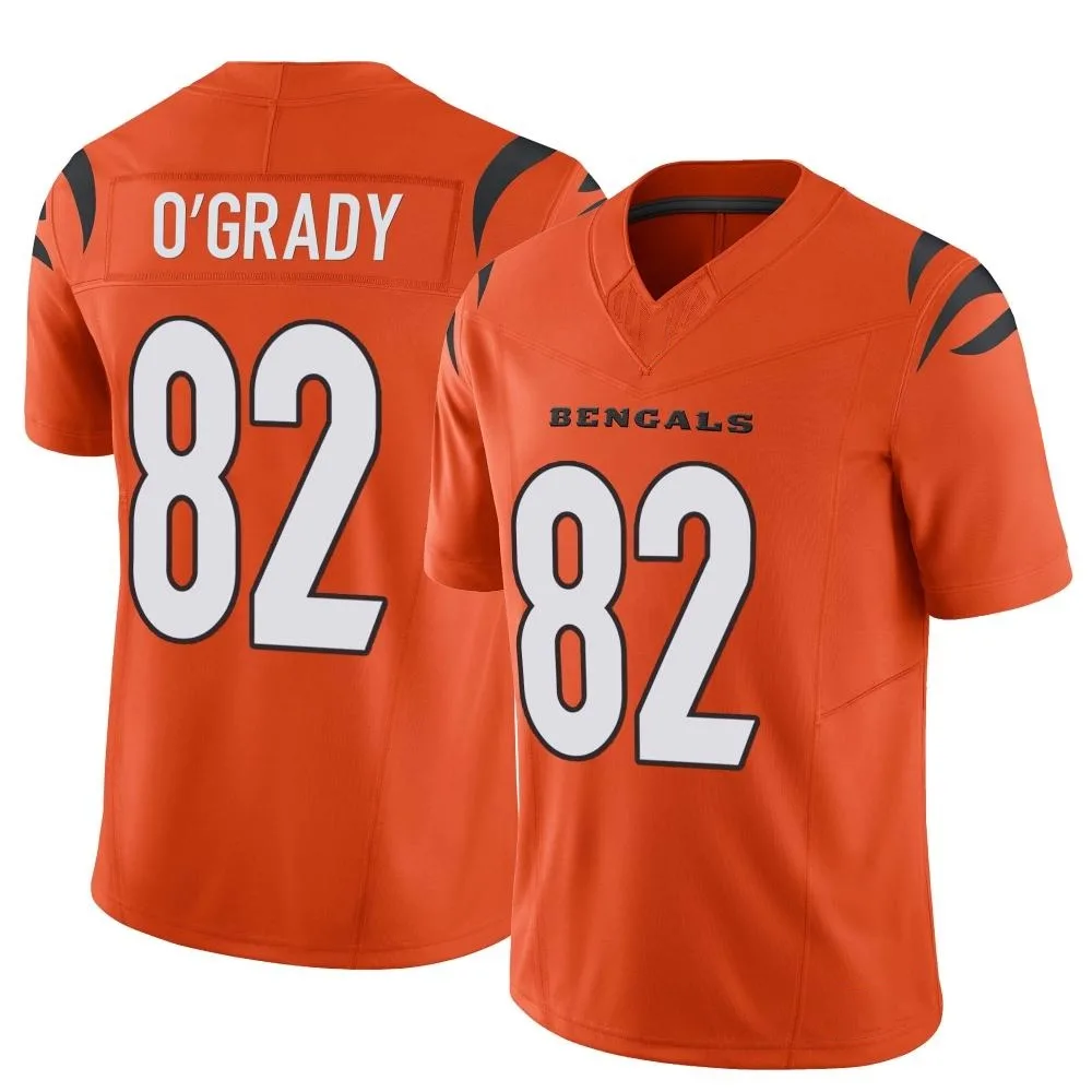 Men's Cincinnati Bengals Cheyenne O'grady Nike Vapor F.U.S.E. Limited Orange Jersey Men's Cincinnati Bengals Cheyenne O'grady Nike Vapor F.U.S.E. Limited Orange Jersey