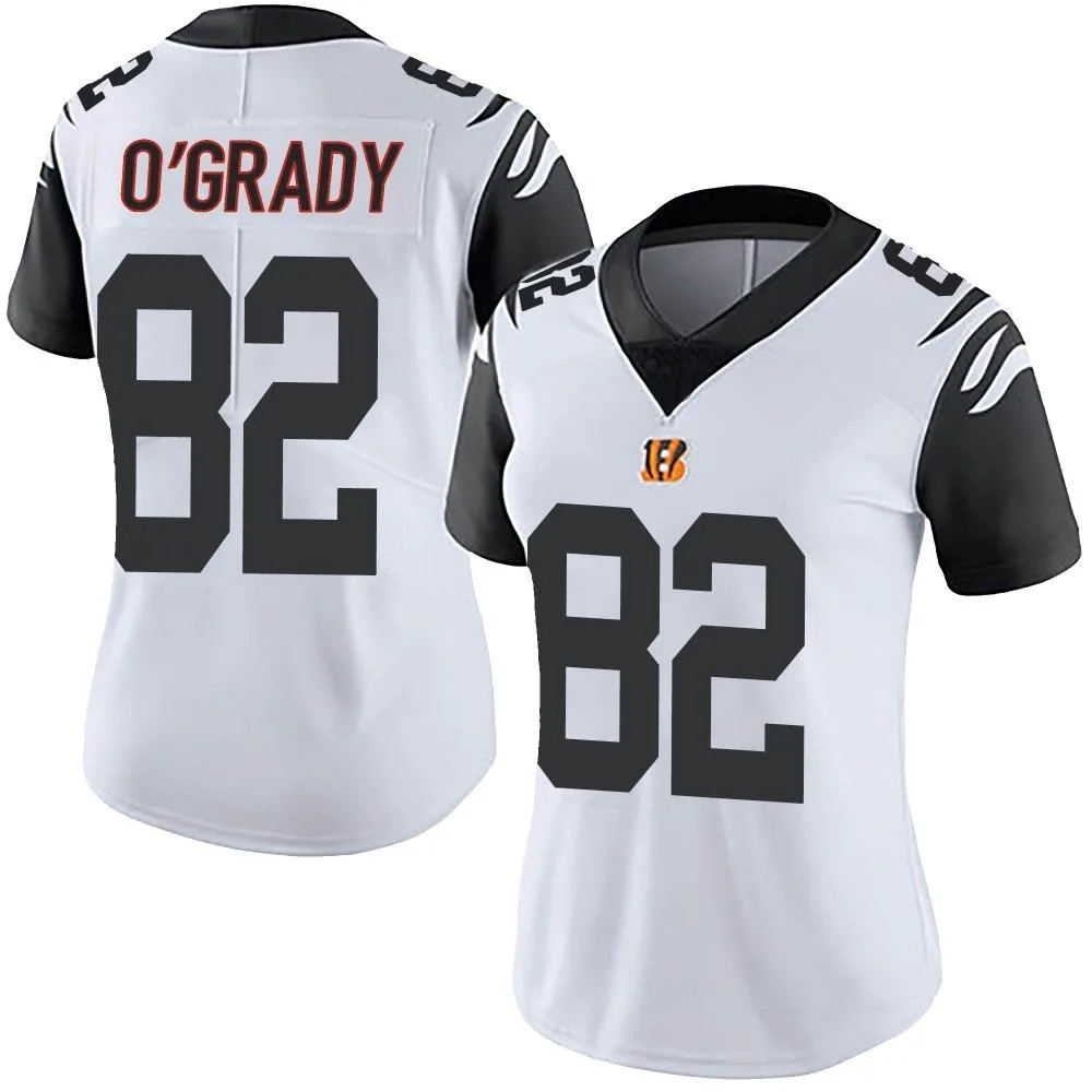 Women's Cincinnati Bengals Cheyenne O'grady Nike Color Rush Vapor Untouchable Limited White Jersey Women's Cincinnati Bengals Cheyenne O'grady Nike Color Rush Vapor Untouchable Limited White Jersey