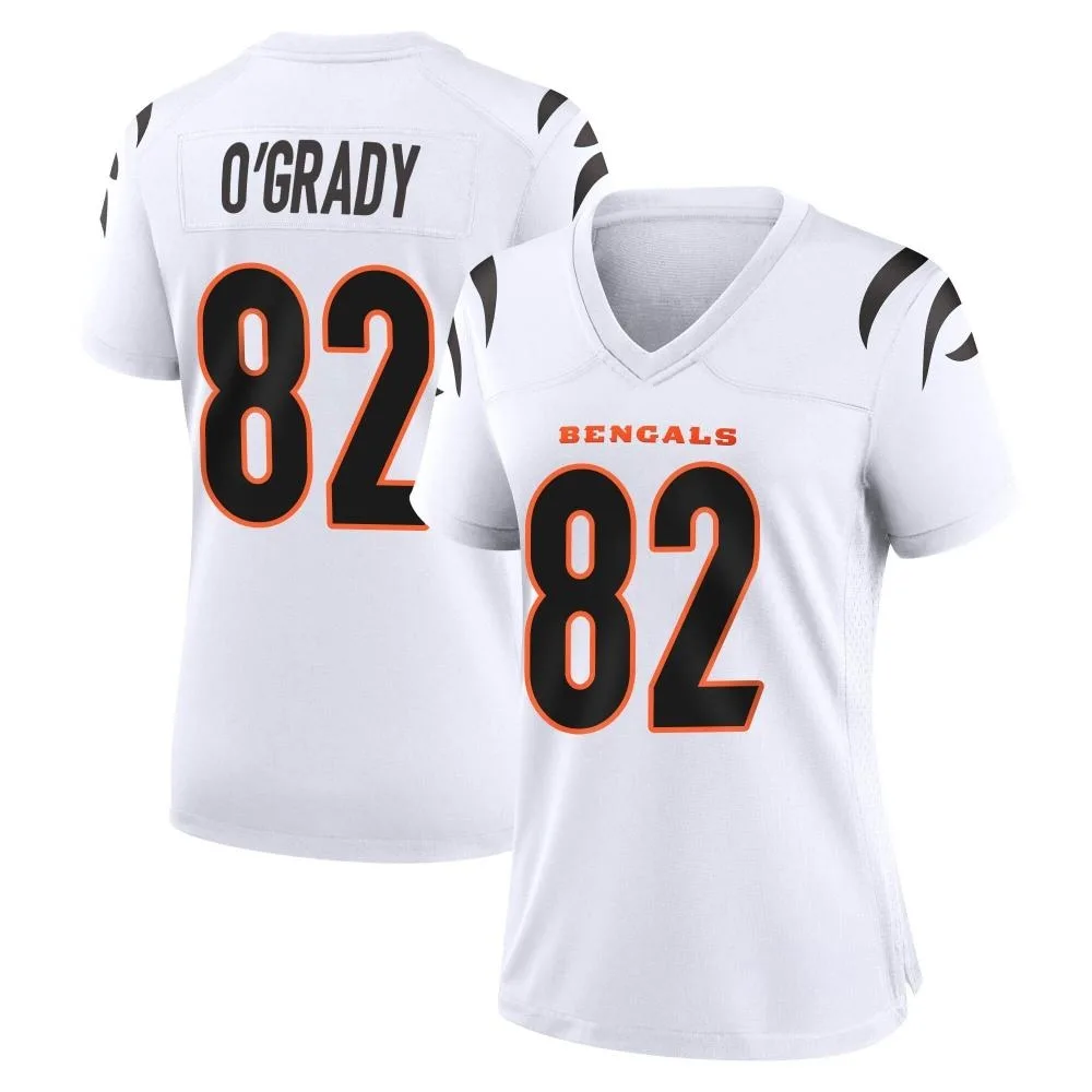 Women's Cincinnati Bengals Cheyenne O'grady Nike Game White Jersey Women's Cincinnati Bengals Cheyenne O'grady Nike Game White Jersey