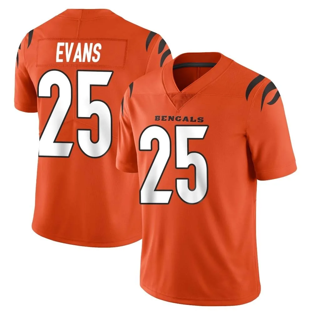 Men's Cincinnati Bengals Chris Evans Nike Vapor Untouchable Limited Orange Jersey Men's Cincinnati Bengals Chris Evans Nike Vapor Untouchable Limited Orange Jersey