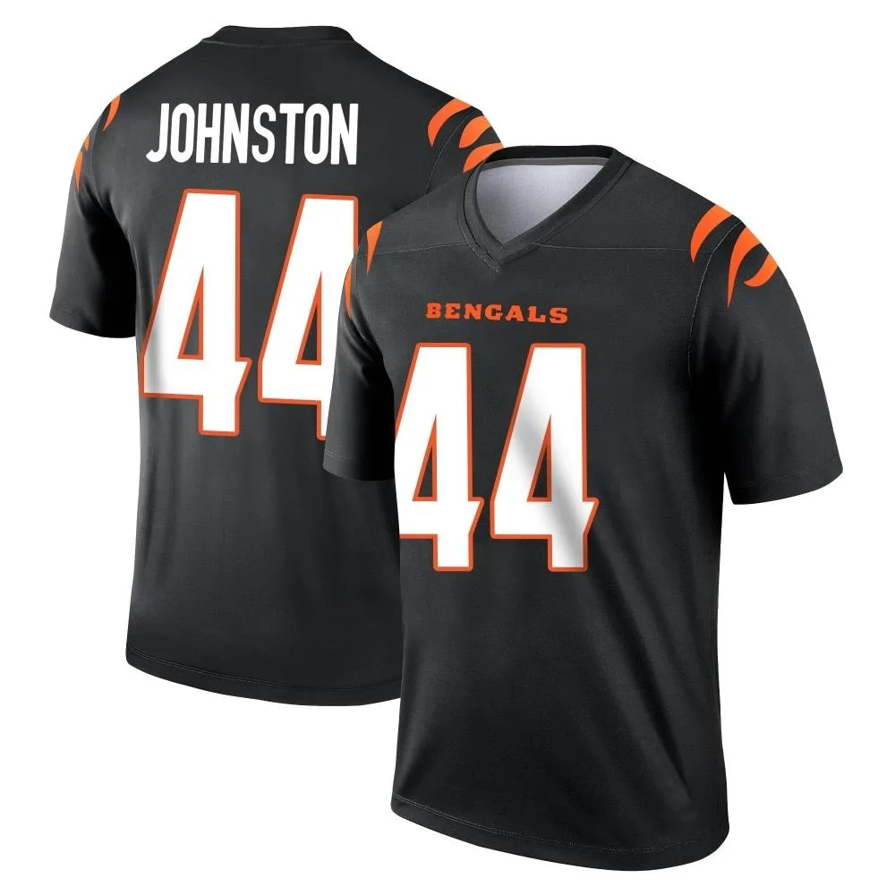 Men's Cincinnati Bengals Clay Johnston Nike Legend Black Jersey Men's Cincinnati Bengals Clay Johnston Nike Legend Black Jersey